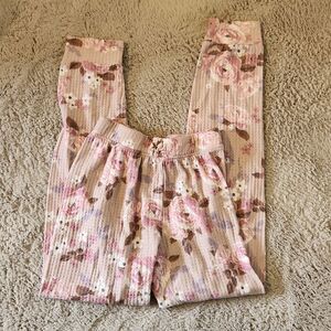Childrens place girls xl floral pants or pajama pants